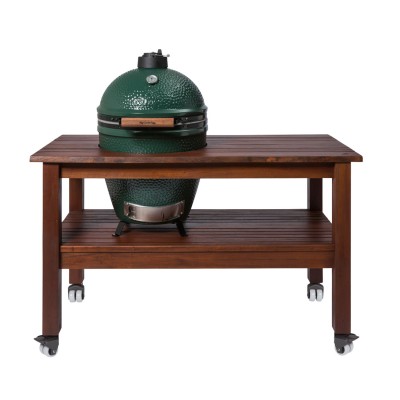 Стіл довгий для Big Green Egg L (Махагон)